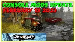 Snowrunner console mods update for today.