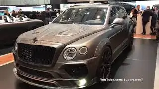 Geneva 2017 - Mansory Bentley Bentayga Black Edition (4K)
