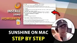 How to install Sunshine remote desktop on any Mac OS - Step by Step