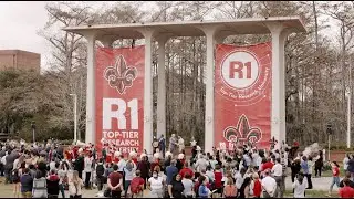 UL Lafayette R1 Celebration