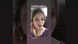 Eyebrow dance video . which one is better? #reelsvideo #reelsviral #explore #explorepage #posh