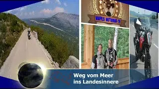 Von der K&uuml;ste ins Landesinnere  waffls motorrad tv / Bullen on Tour / Drift Ghost
