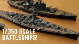 Battleship 1/350 Scale Ship Models