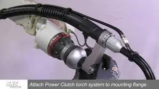 Power Clutch Water Cooled Torch System Installation