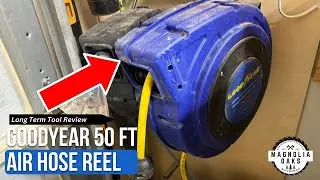 Goodyear 50 Feet Hose Reel Honest Review by Woodworker