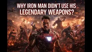 Why Iron Man Didn't Use  These Weapons In endgame |Fan Podcast