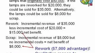 lecture relevant costs