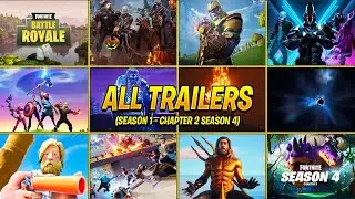 *All* Fortnite Cinematic Trailers..! (Season 1 - Chapter 2 Season 4) Fortnite Battle Royale