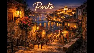 Evening Porto Glow | Escadas dos Guindais 🇵🇹✨