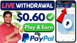Paypal Earning App With Payment Proof Earn $12 Daily PayPal Cash Live Payment Proof App Play & Earn