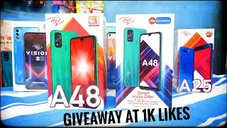 Itel A48 Unboxing n review #Indiakaallrounder #madeinindia #itelindia5crore