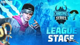 🔴LEAGUE STAGE || CHRISTMAS SERIES || Ft. SKULL CRUSHERS ESPORTS #freefire #freefiremax #totalgaming