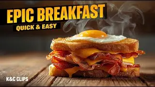 An Amazing Ham, Cheese, Bacon, and Egg Toast Master Recipe (Quick & Easy Breakfast)