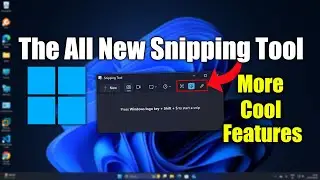 🔥 The Snipping Tool is INSANE! Screen Recording, Text Extracting, Note-Taking & Much More!