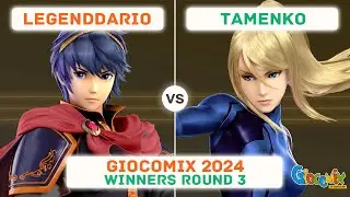 Giocomix 2024 | Winners Round 3 - LegendDario (Marth, Lucina) vs Tamenko (Zero Suit Samus)