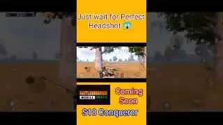 Wait for Perfect Headshot S18 Conqueror #BattlegroundIndia #pubgm #shorts