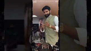 Vikram Prabhu | PS1 Music & Trailer Launch Event | Lyca Productions #PS1
