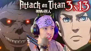 The Battle for HUMANITY!!! ⚔️ | Attack On Titan 3x13 FIRST TIME REACTION!!!