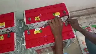 Solar panel sticker || solar panel project || batry conection 
