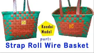 Strap Roll Wire Basket poduvathu eppadi, Lunch Koodai, Pattai Wire Koodai, EPInTamilnanban
