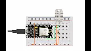 TEMPERATURE AND HUMIDITY WITH NODEMCU AD OLED||HOBBYKIT