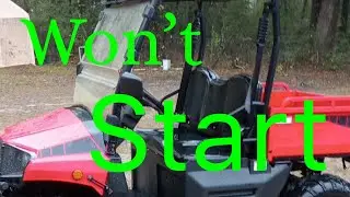 Coleman Outfitter UT400 fuel pump relay replace and modification - Troubleshooting won't start