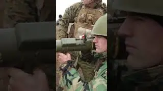 Hand grenade Launcher Training by Ukraine Troops