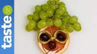 Как сделать фруктовые лица | taste.com.au