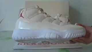 KicksWorld cn Jordan 11 Beach aka Christmas Egg Nog aka Custom Joints That China Made