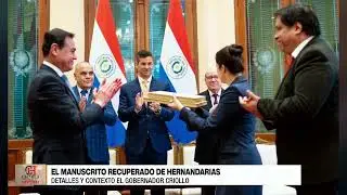 #charlaconlahistoria | El manuscrito recuperado de Hernandarias