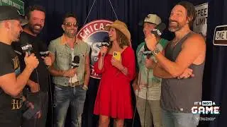 Old Dominion at Windy City Smokeout!  And Melissa & Austin 'let Geoff speak'!   :D