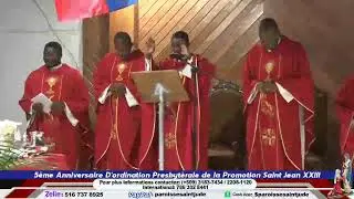 5ème Anniversaire D'ordination Presbytèrale de la Promotion Saint Jean XXIII