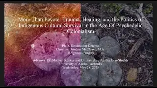 PhD in Indigenous Studies Dissertation Defense