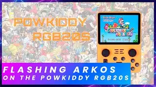 Flashing ArkOS on the Powkiddy RGB20s
