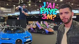 J&rsquo;ai achet&eacute; une BUGATTI Chiron 🥵 ( Je rejoins Akram 🤔 ) Salon AUTO 2025