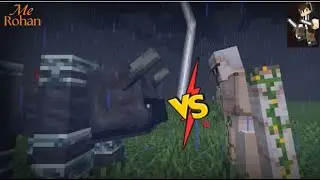 Iron golem vs ravager #minecraft #gaming