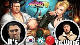 KOF 98 It's (잇츠) VS Ya Wang (丫王) FT5 X2⚡ HIGH LEVEL GAMEPLAY ⚡ KING OF FIGHTERS 98