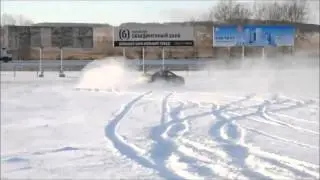 LADA VESTA ДРИФТ ПО СНЕГУ drift snow