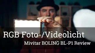 ⭐️ Das beste kompakte LED RGB Foto- und Videolicht 2019 - BOLING BL-P1 Review
