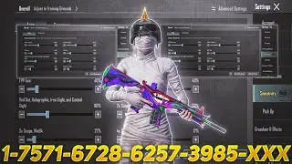 New Update 4.2⚡Best Sensitivity code + Control Settings Pubg Mobile/Bgmi Sensitivity 2026