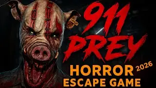 911 Prey Horror Escape Game 😱🔥| First Time Playing | Trapped in Horror Escape Game #911prey