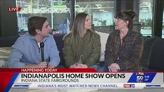 Michael Van Schoik sits down with HGTV stars at Indianapolis Home Show