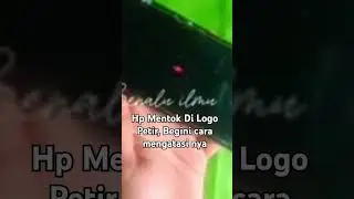 SOLUSI ‼️Hp Mentok Logo Petir #smartphone #perbaikanhp #tutorial #caraservishp #repair #shorts