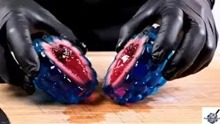 Glass Fruit Cutting AI ASMR | Relax and Unwind With Soothing Sounds of Various Glass Cutting Fruit 