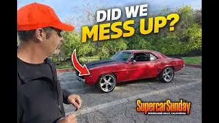 Did We Go Too Far... 20's on the Supercar Sunday 540 Big Block '69 Camaro... Love it or hate it?