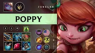 Poppy Jungle vs Zac - NA Master Patch 26.02