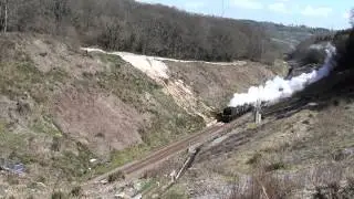34067 + 47245 at Honiton Tunnel 20.04.13