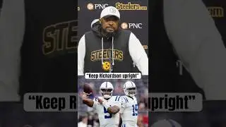 Tomlin&rsquo;s gameplan for the Colts last year 😬 (via @steelers)