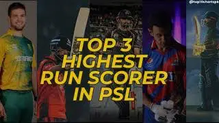 PSL Legends Revealed!  Top 3 Batsmen Who Ruled the League (2016-2024)