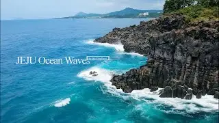 제주 바다 파도 소리 숙면 영상 🌊 | 9 Hours Ocean Waves White Noise